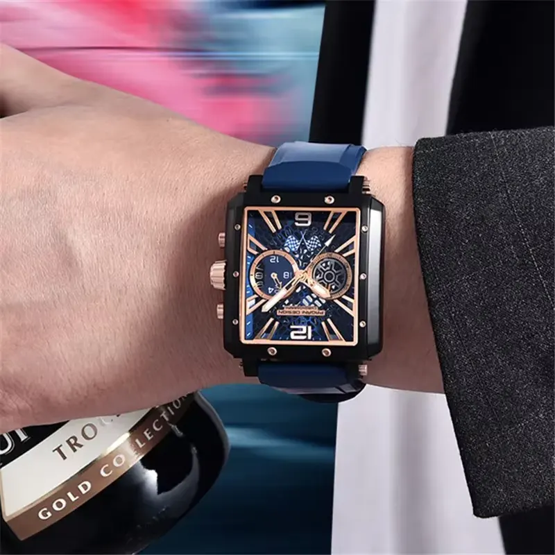 Pagani Design Racing Series Black Dial Men's Watch- PD-1725